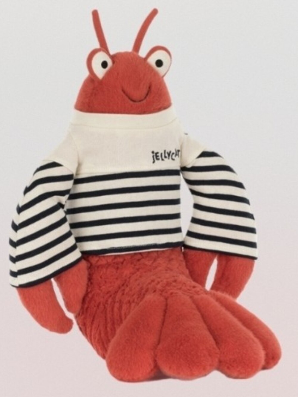 Jellycat Larry Lobster Sailor Outfit 11x3.5x9.4" Soft & Plush BNWT Authentic